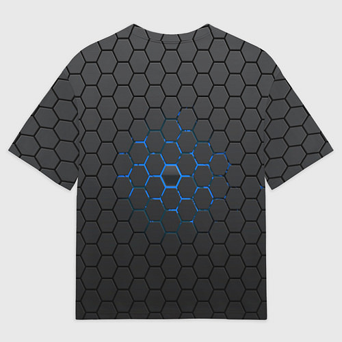 Мужская футболка оверсайз BMW / 3D-принт – фото 2