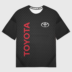 Футболка оверсайз мужская TOYOTA, цвет: 3D-принт