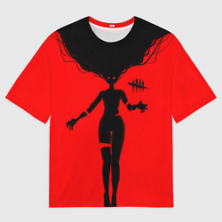 Мужская футболка оверсайз Dead by Daylight