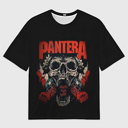 Мужская футболка оверсайз Pantera