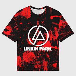 Футболка оверсайз мужская Linkin Park, цвет: 3D-принт