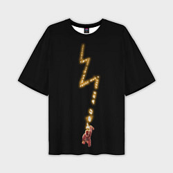 Мужская футболка оверсайз The Flash