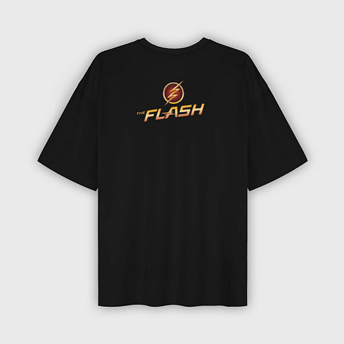 Мужская футболка оверсайз The Flash / 3D-принт – фото 2