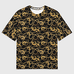 Мужская футболка оверсайз Versace