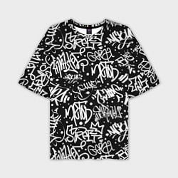 Мужская футболка оверсайз GRAFFITI