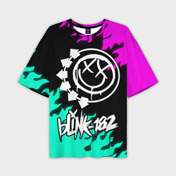 Футболка оверсайз мужская Blink-182 5, цвет: 3D-принт