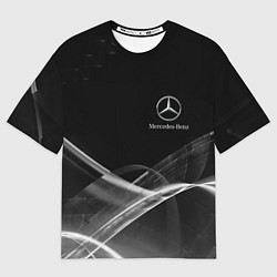 Футболка оверсайз мужская MERCEDES, цвет: 3D-принт