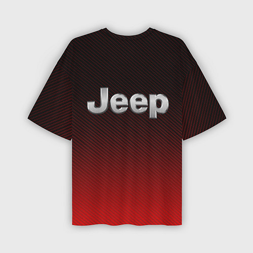 Мужская футболка оверсайз Jeep спина Z / 3D-принт – фото 2