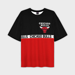 Мужская футболка оверсайз CHICAGO BULLS