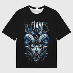Мужская футболка оверсайз IN FLAMES