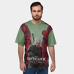 Футболка оверсайз мужская The Witcher 5-летие, цвет: 3D-принт — фото 2