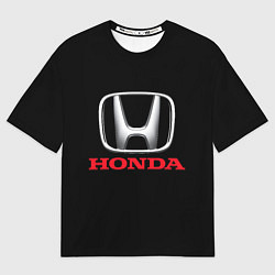 Футболка оверсайз мужская HONDA, цвет: 3D-принт
