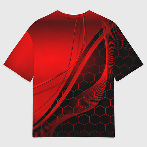 Мужская футболка оверсайз HONDA / 3D-принт – фото 2