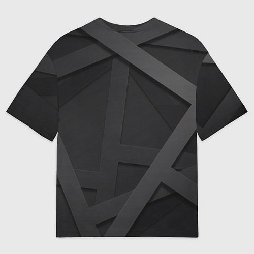 Мужская футболка оверсайз MERCEDES / 3D-принт – фото 2