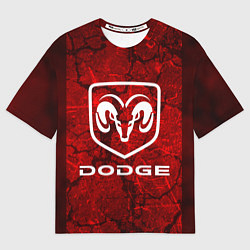 Футболка оверсайз мужская DODGE, цвет: 3D-принт