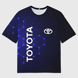 Футболка оверсайз мужская TOYOTA, цвет: 3D-принт
