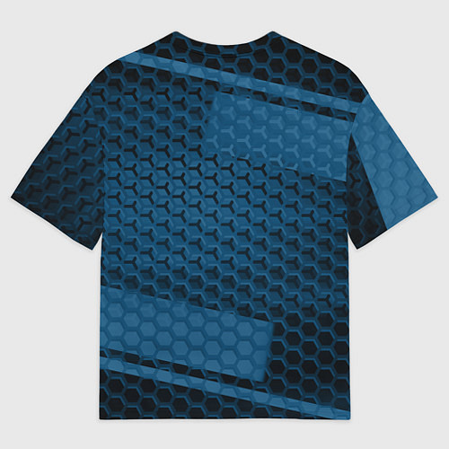 Мужская футболка оверсайз FORD / 3D-принт – фото 2