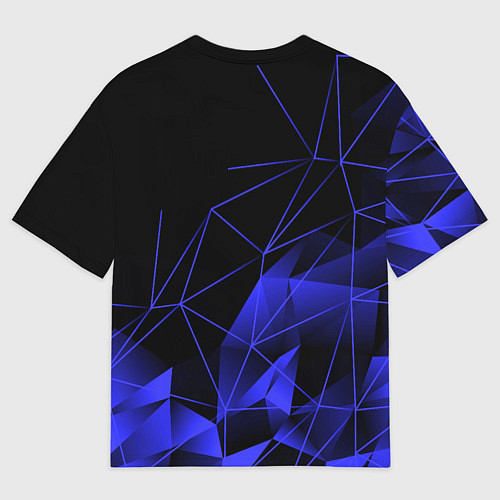 Мужская футболка оверсайз HONDA / 3D-принт – фото 2