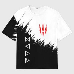 Мужская футболка оверсайз The Witcher