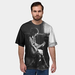 Футболка оверсайз мужская THE LAST OF US PART 2 ЭЛЛИ, цвет: 3D-принт — фото 2