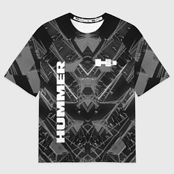 Мужская футболка оверсайз HUMMER
