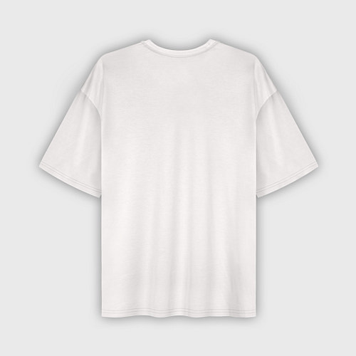 Мужская футболка оверсайз ВОЛК D / 3D-принт – фото 2