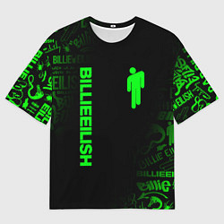 Футболка оверсайз мужская BILLIE EILISH БИЛЛИ АЙЛИШ, цвет: 3D-принт