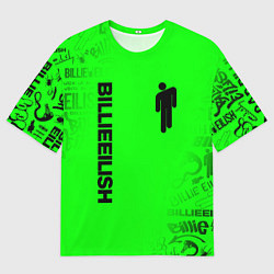 Футболка оверсайз мужская BILLIE EILISH БИЛЛИ АЙЛИШ, цвет: 3D-принт