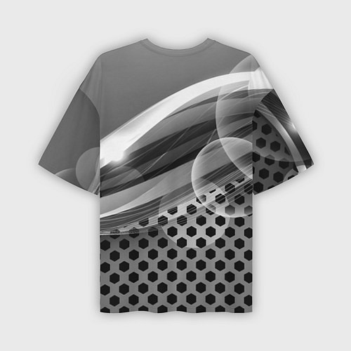 Мужская футболка оверсайз JAGUAR / 3D-принт – фото 2