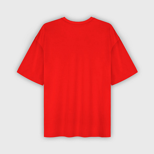 Мужская футболка оверсайз Манчестер Юнайтед форма 2020 / 3D-принт – фото 2
