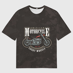 Мужская футболка оверсайз American Motorcycle Z