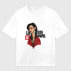 Мужская футболка оверсайз БУМАЖНЫЙ ДОМ