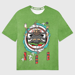 Мужская футболка оверсайз Дедушка Камадзи