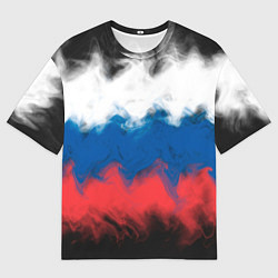 Мужская футболка оверсайз Россия