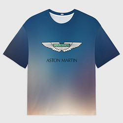 Футболка оверсайз мужская Aston martin, цвет: 3D-принт