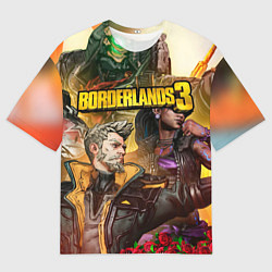 Мужская футболка оверсайз Borderlands 3