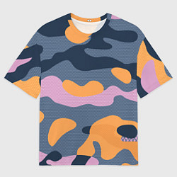 Мужская футболка оверсайз Спортивный милитари Z