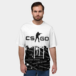 Футболка оверсайз мужская COUNTER STRIKE, цвет: 3D-принт — фото 2