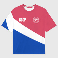 Футболка оверсайз мужская СССР, цвет: 3D-принт