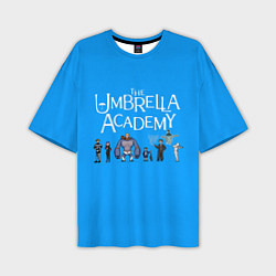 Футболка оверсайз мужская The umbrella academy, цвет: 3D-принт