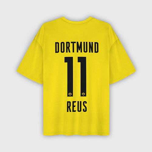 Мужская футболка оверсайз Reus Borussia Dortmund 20-21 / 3D-принт – фото 2