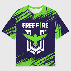 Мужская футболка оверсайз FREE FIRE ФРИ ФАЕР