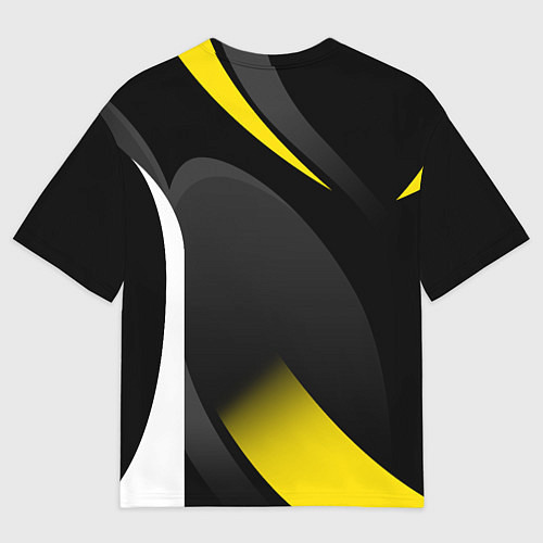 Мужская футболка оверсайз BORUSSIA DORTMUND / 3D-принт – фото 2