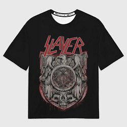Футболка оверсайз мужская Slayer, цвет: 3D-принт