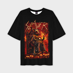 Мужская футболка оверсайз Slayer