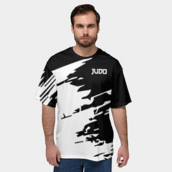 Футболка оверсайз мужская Judo, цвет: 3D-принт — фото 2
