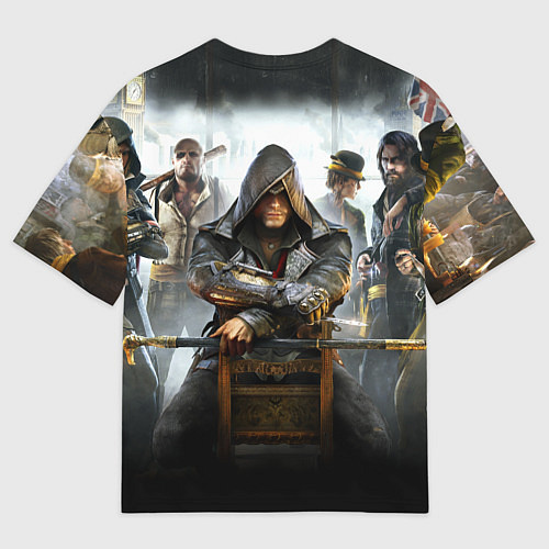 Мужская футболка оверсайз Assassin’s Creed / 3D-принт – фото 2
