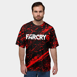 Футболка оверсайз мужская FAR CRY 6, цвет: 3D-принт — фото 2