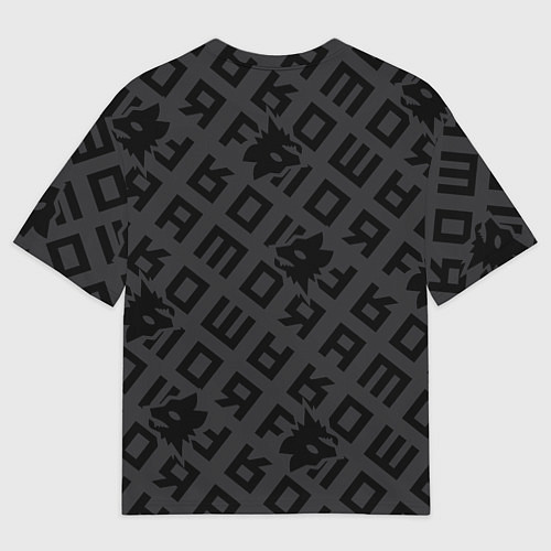 Мужская футболка оверсайз AS Roma Top 202122 / 3D-принт – фото 2