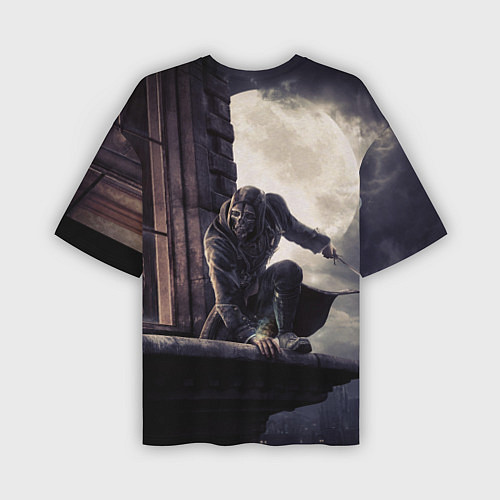 Мужская футболка оверсайз Dishonored / 3D-принт – фото 2